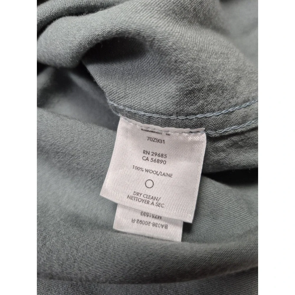 Pendleton Shirt Mens L Gray Wool Twill Sir Pendleton Button Up L/S Casual - Picture 6 of 13